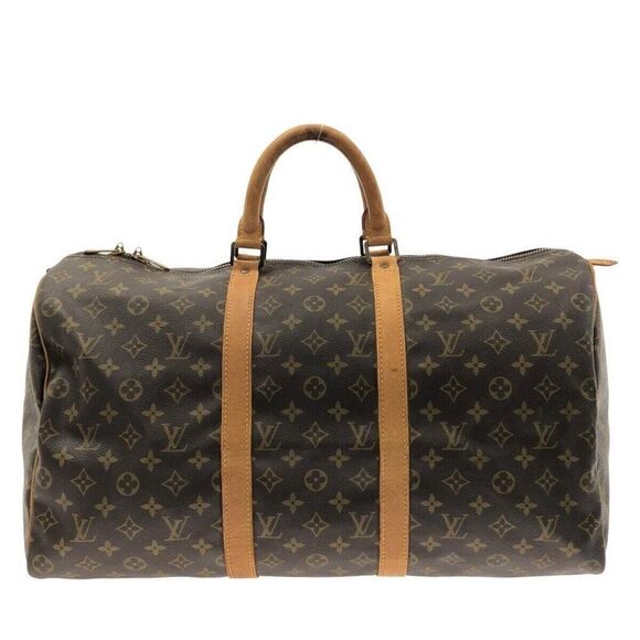 LOUIS VUITTON Keepall 50 Monogram Canvas Boston Bag - Picture 1 of 13